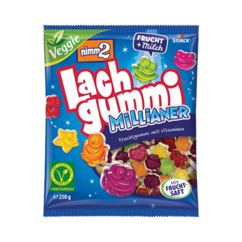 Storck nimm2 Lachgummi Millianer, Frucht+Milch, vegetarisch, 250g